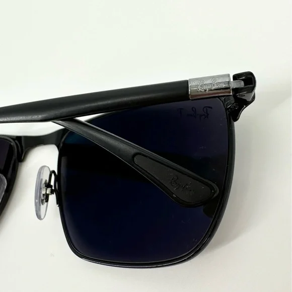 Ray Man RB3686 Polarized Chromance Black Sunglasses - Picture 11 of 15